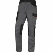Pantalon de travail Delta Plus MACH2 M2PA3 gris orange - M2PA3GO0-Taille vêtement-38/40 (m) - Gris/Orange