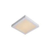 Plafonnier LED carré 24W blanc neutre montage apparent