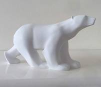 Réplique de la statue ours polaire de F. Pompon (11