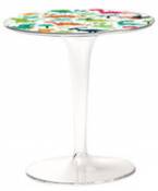 Table enfant Tip Top KIDS / Plateau décoré - Kartell multicolore en plastique