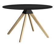 Table ronde Cuckoo - The Wild Bunch Ø 120 cm - Magis noir en plastique
