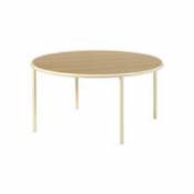 Table ronde Wooden / Ø 150 cm - Chêne & acier - valerie