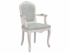 Vidaxl chaise à manger gris clair 62x59,5x100,5 cm velours