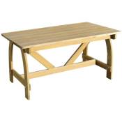 Vidaxl - Table de jardin 150x74x75 cm Bois de pin imprégné