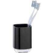 Wenko - Récipient brosse à dents masone, noir