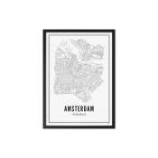 Affiche Ville Amsterdam