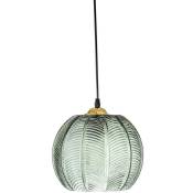 Bloomingville - Lampe à suspension Adar vert verre - Vert