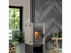 Contemporain matériaux de construction selection rome wallart planches d'aspect de bois chêne de bois de grange gris cendre