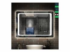 Miroir de salle de bain anti-buée 80x60cm miroir de