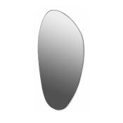 Miroir goutte" en acier noir 151cm - Serax"