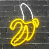 Neon Banane 47 cm - Prise et Interrupteur On/Off inclus