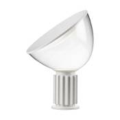 Petite lampe de table design en aluminium blanc Taccia - Flos