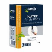 Plâtre fin de Paris - 1 kg - Bostik