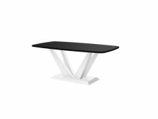 Table basse design 125 x 68 x 50 cm - noir