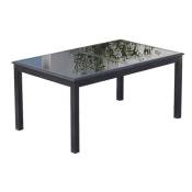 Table extensible de jardin aluminium 6 à 12 places