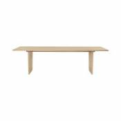 Table rectangulaire Private / 260 x 100 cm - Gubi bois