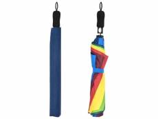Vidaxl parapluie pliable automatique multicolore 124