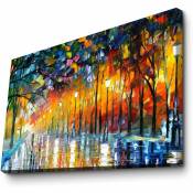 70100FAMOUSART-026 - Multicolore - Peinture de toile décorative