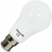 Ampoule LED B22 12W Ronde éclairage 100W Blanc Chaud