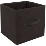 Boîte de rangement pour meuble - 31 x 31 cm - 31 x 31 x 31 - Noir