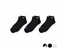 Chaussettes distingué couleur noir taille des chaussures 23-26 chaussettes de sport puma kids quarter (3 paires)