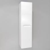 Colonne de salle de bain LUNA 135cm Blanc Brillant