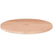 Dessus de table rond Ø50x1,5 cm Bois de chêne massif