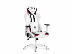 Diablo X-Ray Gaming Chaise Fauteuil Gamer Blanc-Noir Normal (L)