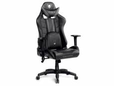 Diablo X-Ray Gaming Chaise Fauteuil Gamer Noir-Gris