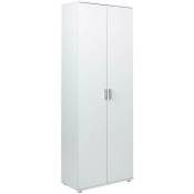 Ebuy24 - Arconati Armoire universelle, armoire de nettoyage, 2 portes, blanc.