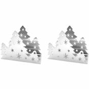Ersandy - Porte-Serviettes de Sapin de Noël,Porte-Mouchoirs de Conception d'arbre de Noël Décorations de Fête de Noël Porte-Serviettes en Papier