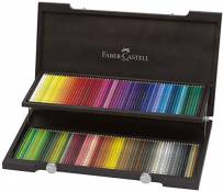 Faber-Castell 110013 - Crayon de couleur Polychromos coffret bois de 120 pièces