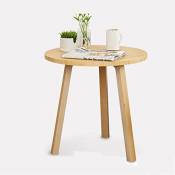 FEI Sofa en bois de table basse de table ronde pour