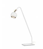 Lampe de table COCO blanche 1 ampoule