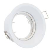 Miidex Lighting - Support de spot Orientable Basse Luminance Ø85mm ® blanc