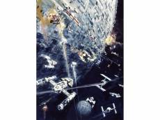 Poster xxl panoramique dogfight star wars bataille