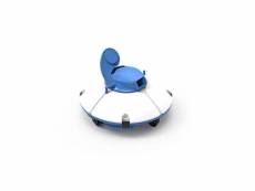 Robot aspirateur de piscine autonome frisbee bestway - pour piscine à fond plat jusqu'à 5 x 3 m - 12702 12702