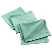 Serviettes en tissu mistral, coton recyclé, 3 pièces