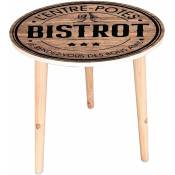 Table d'appoint Motif bistrot
