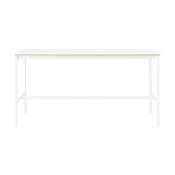 Table haute en contreplaqué stratifié blanche 85 x 190 x 95 cm Base - Muuto