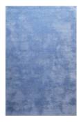 Tapis en microfibre dense bleu lavande 80x150 cm