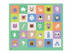 Toile murale animal crossing a accrocher - 130x160cm