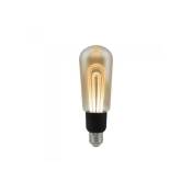 V-tac - VT-2245 led Ampoule 5W vintage tubulaire T60 filament linéaire verre ambre E27 2200K – sku 2749 - Ambre