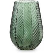 Vase VIT 18,5X25,5 couleur vert bouteille - couleur