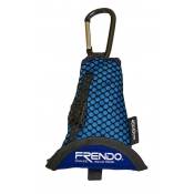 Frendo - serviette ultra fine - bleu - 40 x 40 cm -