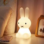Gabrielle - Veilleuse à led, jouet d'éclairage pour enfants décoration de chambre en lapin veilleuse colorée, adaptée aux cadeaux pour enfants,