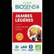 Gélules jambes légères - Vigne rouge / cassis - bio
