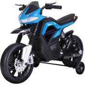 Homcom - Moto électrique pour enfants 25 w 6 v 3 Km/h