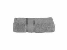 Homemania serviette douche - pour visage, mains, bain -gris en coton, 90 x 140 cm