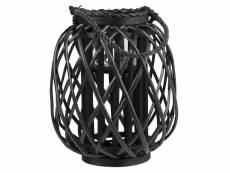 Lanterne noire de 30 cm mauritius 143640